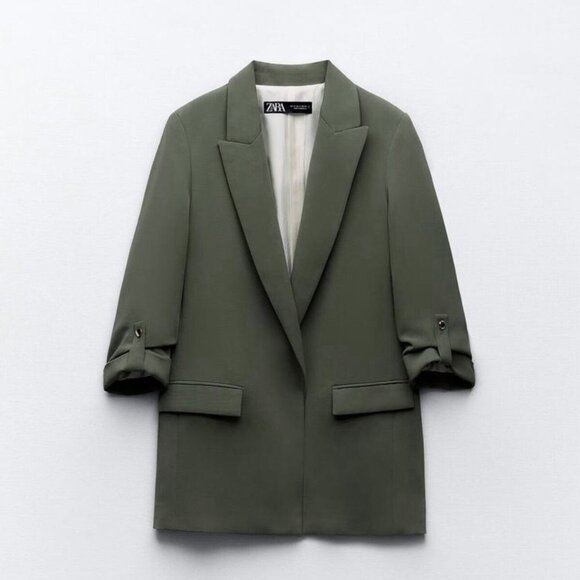 Zara blazer - Olive (Size L) - Picture 1 of 2